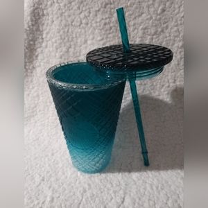 NWT Starbucks Jade Green 16oz  Gradient Studded Iridescent 2023